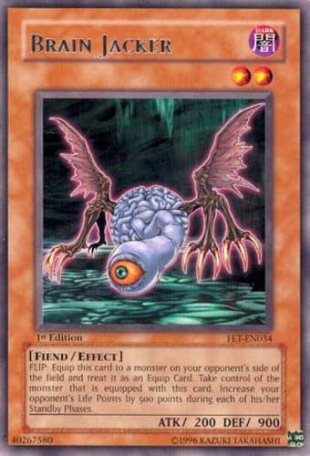 Brain Jacker - FET-EN034 Rare 1st Edition