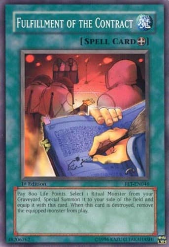Fulfillment of the Contract - FET-EN046 Common 1st Edition