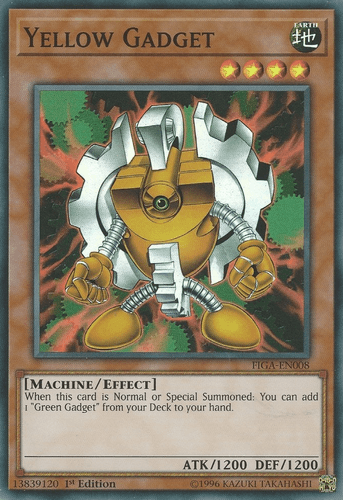 Yellow Gadget - FIGA-EN008 Super Rare 1st Edition