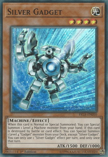 Silver Gadget - FIGA-EN010 Super Rare 1st Edition