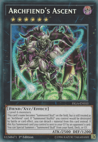 Archfiend's Ascent - FIGA-EN033 Secret Rare 1st Edition