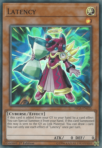 Latency - FIGA-EN035 Super Rare 1st Edition