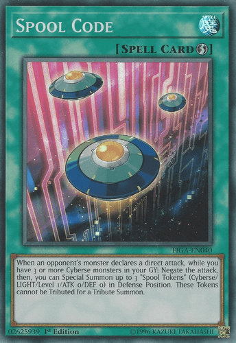 Spool Code - FIGA-EN040 Super Rare 1st Edition