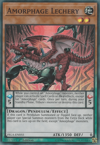 Amorphage Lechery - FIGA-EN055 Super Rare 1st Edition