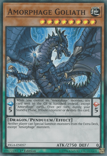 Amorphage Goliath - FIGA-EN057 Super Rare 1st Edition
