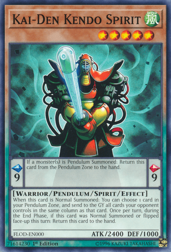 Kai-Den Kendo Spirit - FLOD-EN000 Common 1st Edition