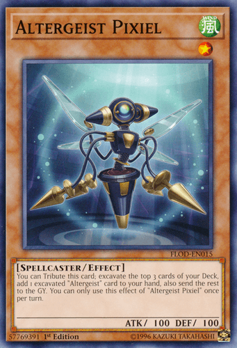 Altergeist Pixiel - FLOD-EN015 Common 1st Edition