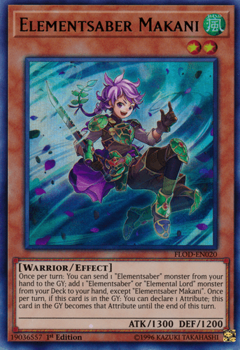 Elementsaber Makani - FLOD-EN020 Ultra Rare Unlimited