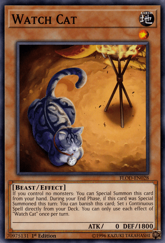 Watch Cat - FLOD-EN028 Common Unlimited