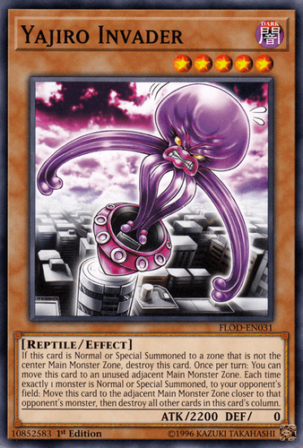 Yajiro Invader - FLOD-EN031 Common 1st Edition