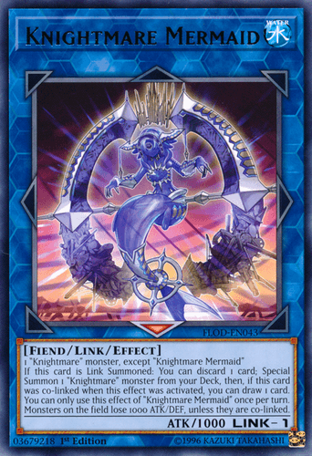 Knightmare Mermaid - FLOD-EN043 Rare 1st Edition