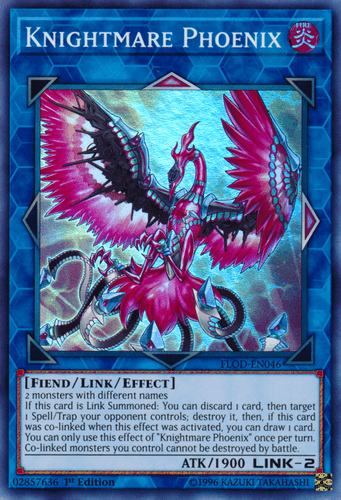 Knightmare Phoenix - FLOD-EN046 Super Rare Unlimited