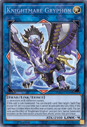 Knightmare Gryphon - FLOD-EN048 Secret Rare Unlimited