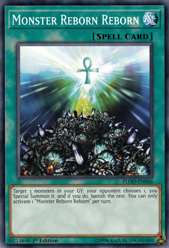 Monster Reborn Reborn - FLOD-EN066 Common Unlimited