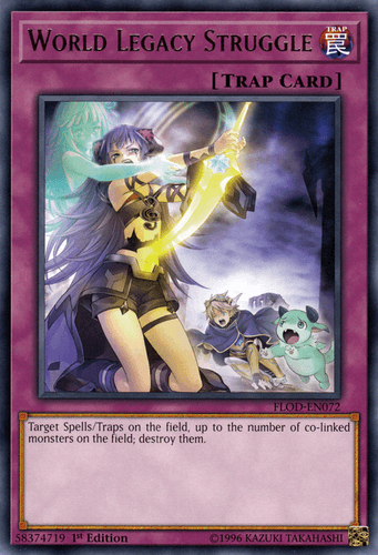 World Legacy Struggle - FLOD-EN072 Rare 1st Edition