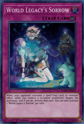 World Legacy's Sorrow - FLOD-EN073 Super Rare 1st Edition
