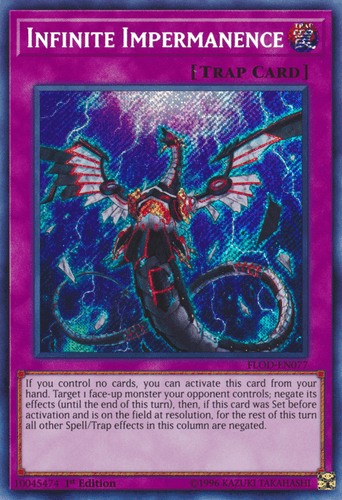 Infinite Impermanence - FLOD-EN077 Secret Rare 1st Edition
