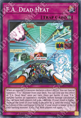 F.A. Dead Heat - FLOD-EN090 Common 1st Edition