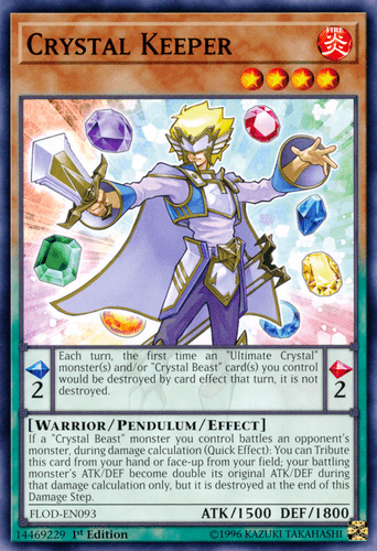Crystal Keeper - FLOD-EN093 Common 1st Edition