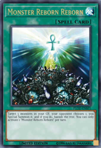 Monster Reborn Reborn - FLOD-ENSP1 Ultra Rare Limited Edition