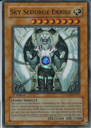 Sky Scourge Enrise - FOTB-EN021 Ultimate Rare Unlimited