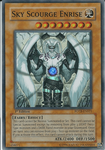 Sky Scourge Enrise - FOTB-EN021 Super Rare Unlimited