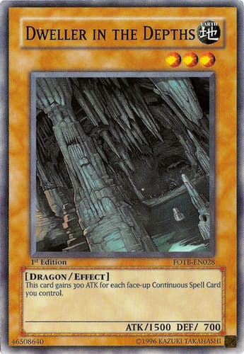 Dweller in the Depths - FOTB-EN028 Common 1st Edition