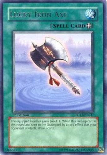 Lucky Iron Axe - FOTB-EN037 Ultimate Rare Unlimited