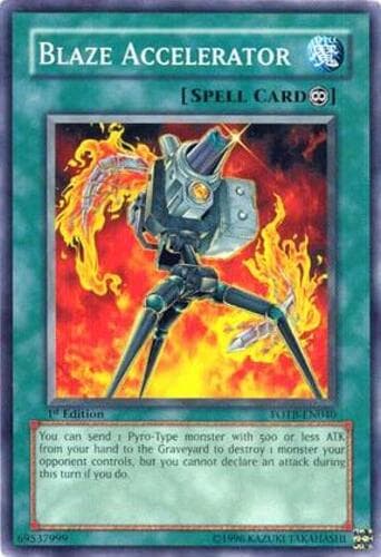 Blaze Accelerator - FOTB-EN040 Common 1st Edition