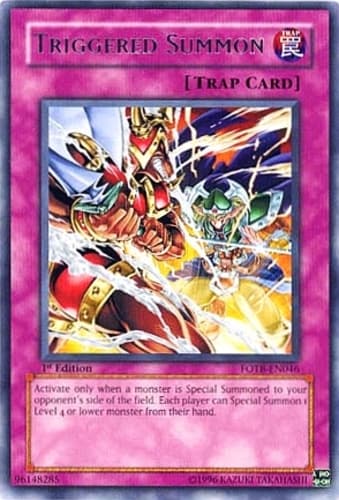 Triggered Summon - FOTB-EN046 Ultimate Rare Unlimited