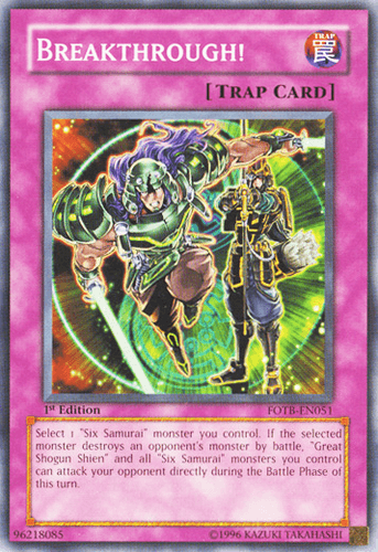 Breakthrough! - FOTB-EN051 Common 1st Edition