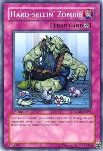 Hard-sellin' Zombie - FOTB-EN057 Common 1st Edition