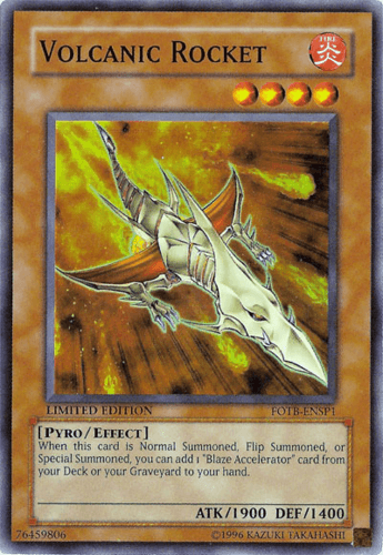 Volcanic Rocket - FOTB-ENSP1 Super Rare Limited Edition