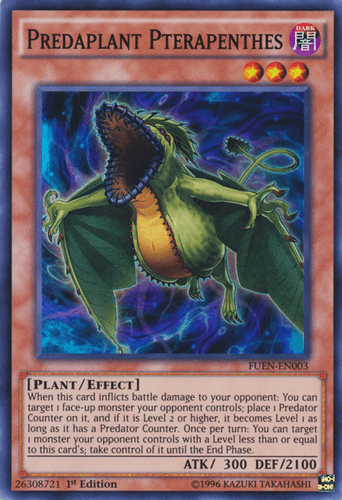 Predaplant Pterapenthes - FUEN-EN003 Super Rare Unlimited