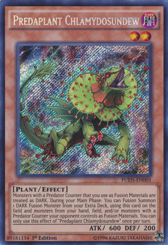 Predaplant Chlamydosundew - FUEN-EN005 Secret Rare Unlimited