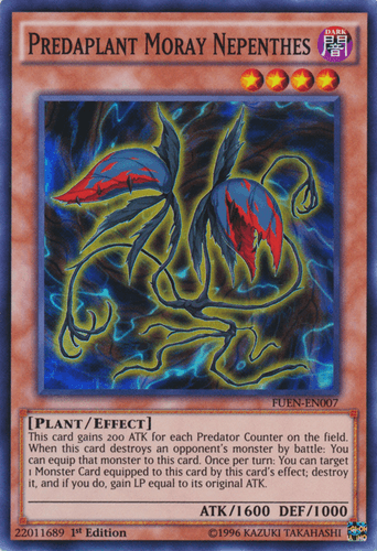 Predaplant Moray Nepenthes - FUEN-EN007 Super Rare Unlimited