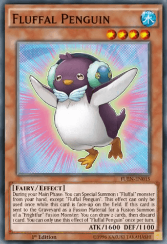 Fluffal Penguin - FUEN-EN015 Super Rare 1st Edition