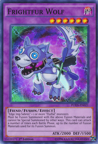 Frightfur Wolf - FUEN-EN021 Super Rare 1st Edition
