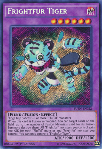 Frightfur Tiger - FUEN-EN022 Secret Rare Unlimited