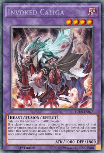 Invoked Caliga - FUEN-EN027 Secret Rare Unlimited