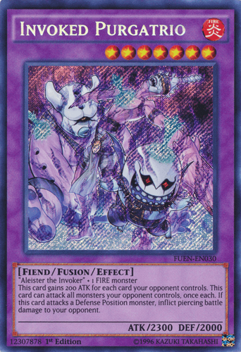 Invoked Purgatrio - FUEN-EN030 Secret Rare Unlimited