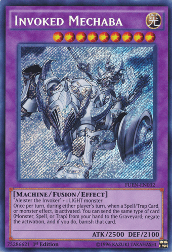Invoked Mechaba - FUEN-EN032 Secret Rare 1st Edition