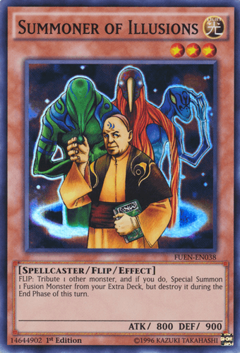 Summoner of Illusions - FUEN-EN038 Super Rare 1st Edition