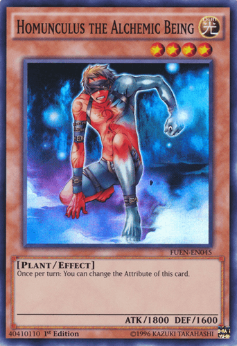 Homunculus the Alchemic Being - FUEN-EN045 Super Rare 1st Edition