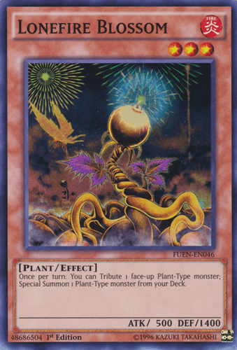 Lonefire Blossom - FUEN-EN046 Super Rare 1st Edition