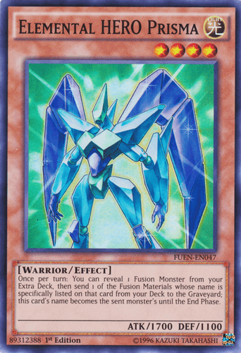 Elemental HERO Prisma - FUEN-EN047 Super Rare Unlimited