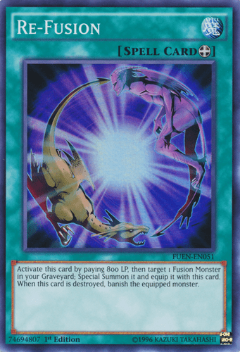 Re-Fusion - FUEN-EN051 Super Rare 1st Edition