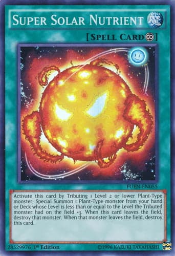 Super Solar Nutrient - FUEN-EN055 Super Rare 1st Edition