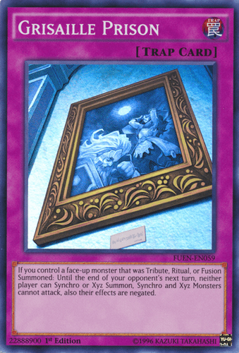 Grisaille Prison - FUEN-EN059 Super Rare Unlimited