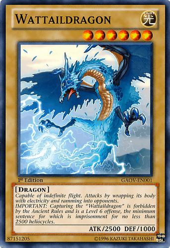 Wattaildragon - GAOV-EN001 Common 1st Edition